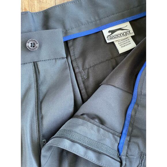 Slazenger Charcoal Gray men's golf shorts Athletic size 40 - Picture 3 of 10